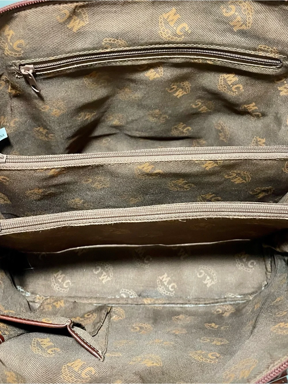 Marc Chantal (M.C.) Croc- Embossed 3 Way Bag ✨Vintage, Y2K✨